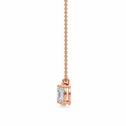 Liberty 1 Carat Asscher Diamond Pendant (Chain Sold Separately)