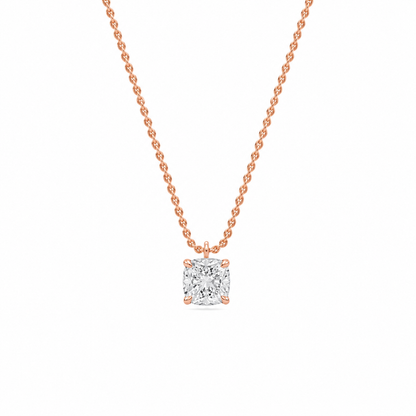 Liberty 1 Carat Cushion Diamond Pendant (Chain Sold Separately)