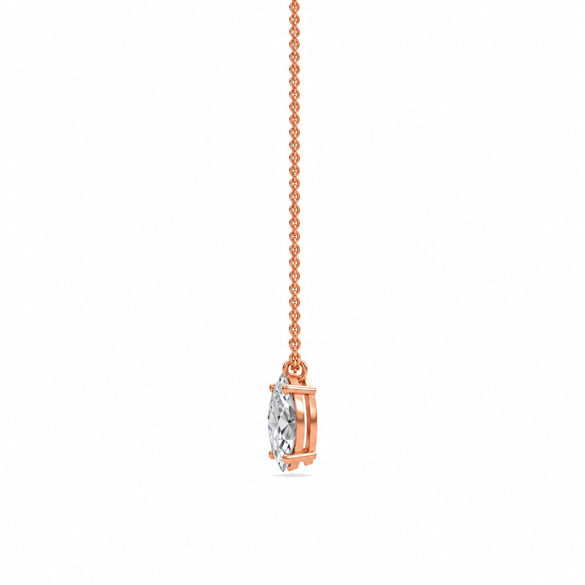 liberty 3 carat marquise diamond pendant (chain sold separately)