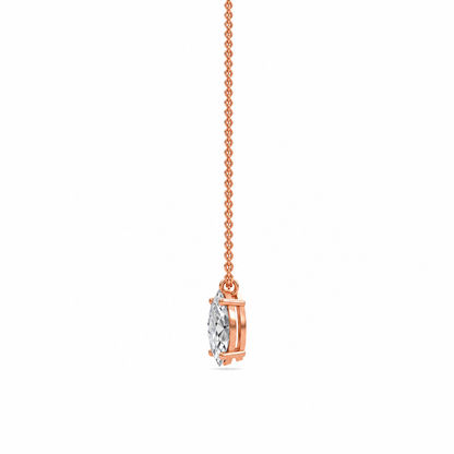 Liberty 3 Carat Marquise Diamond Pendant (Chain Sold Separately)