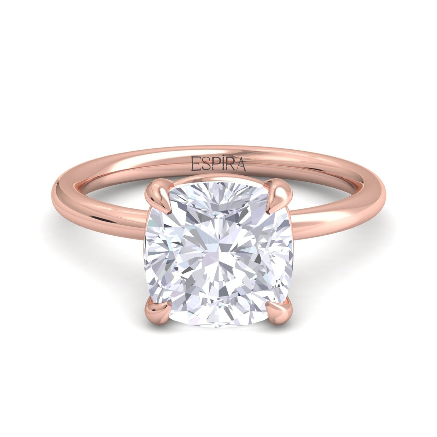 bague liberty en diamant coussin 4 carats