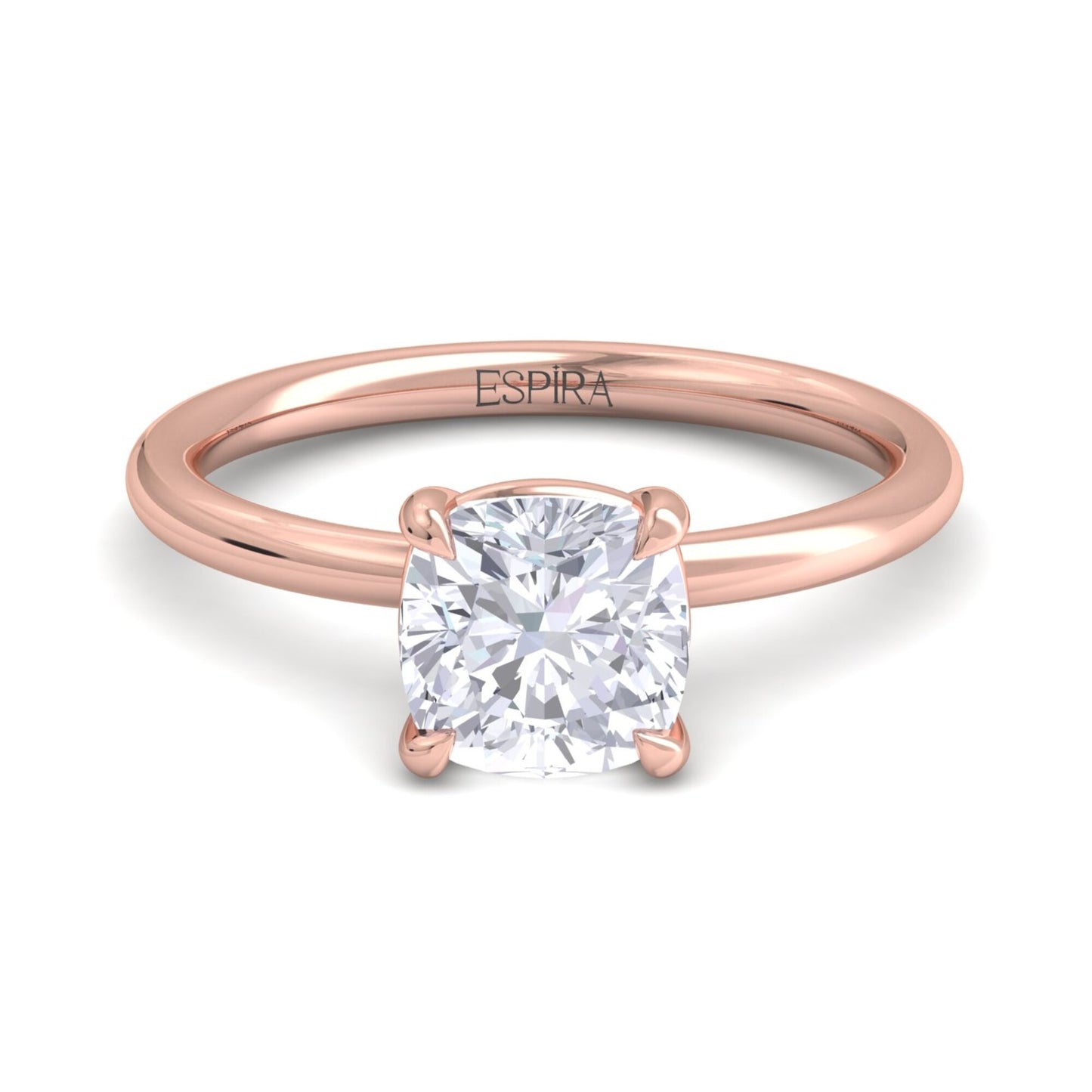 liberty 2 carat cushion diamond ring