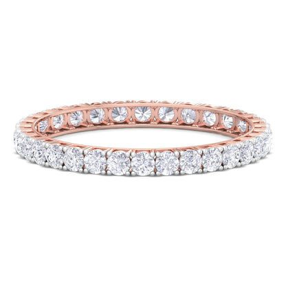1 Carat Round Cut Lab Grown Diamond Bangle
