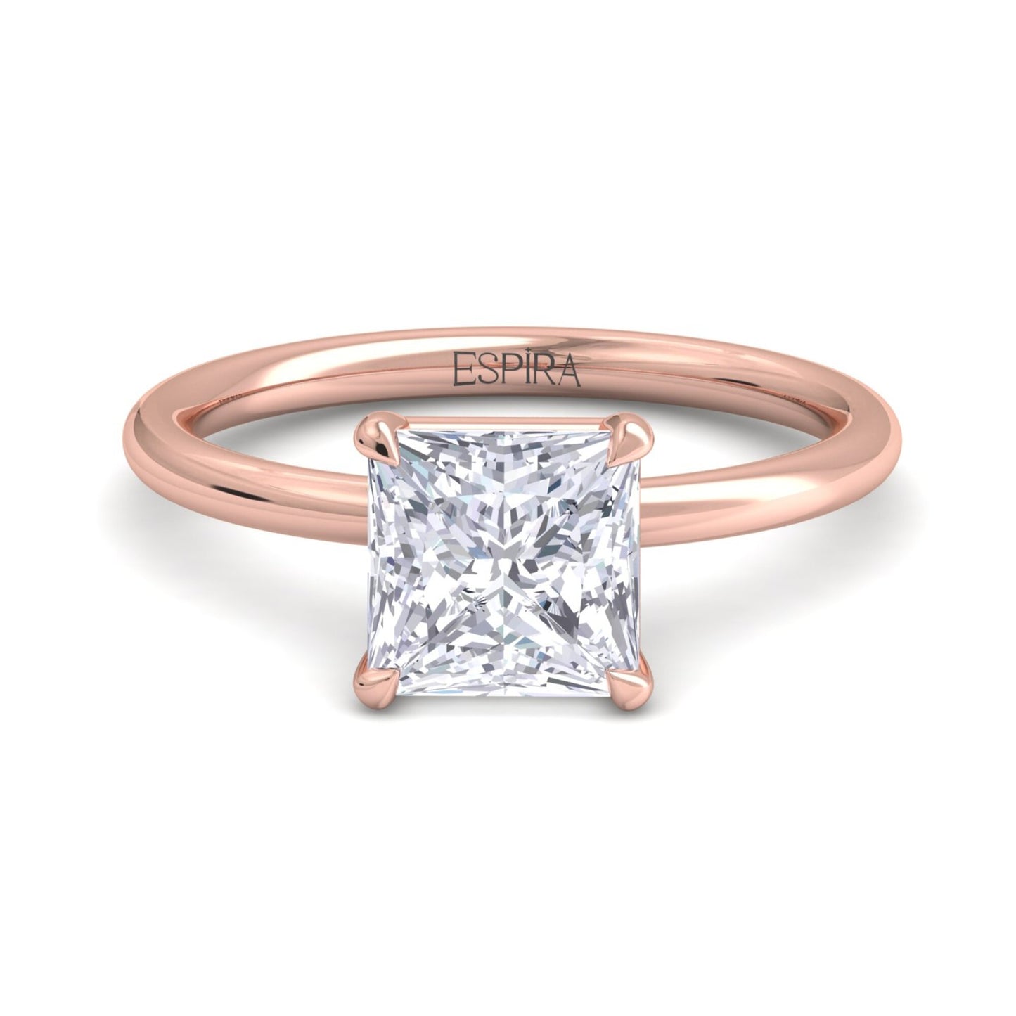 liberty 2 carat princess diamond ring