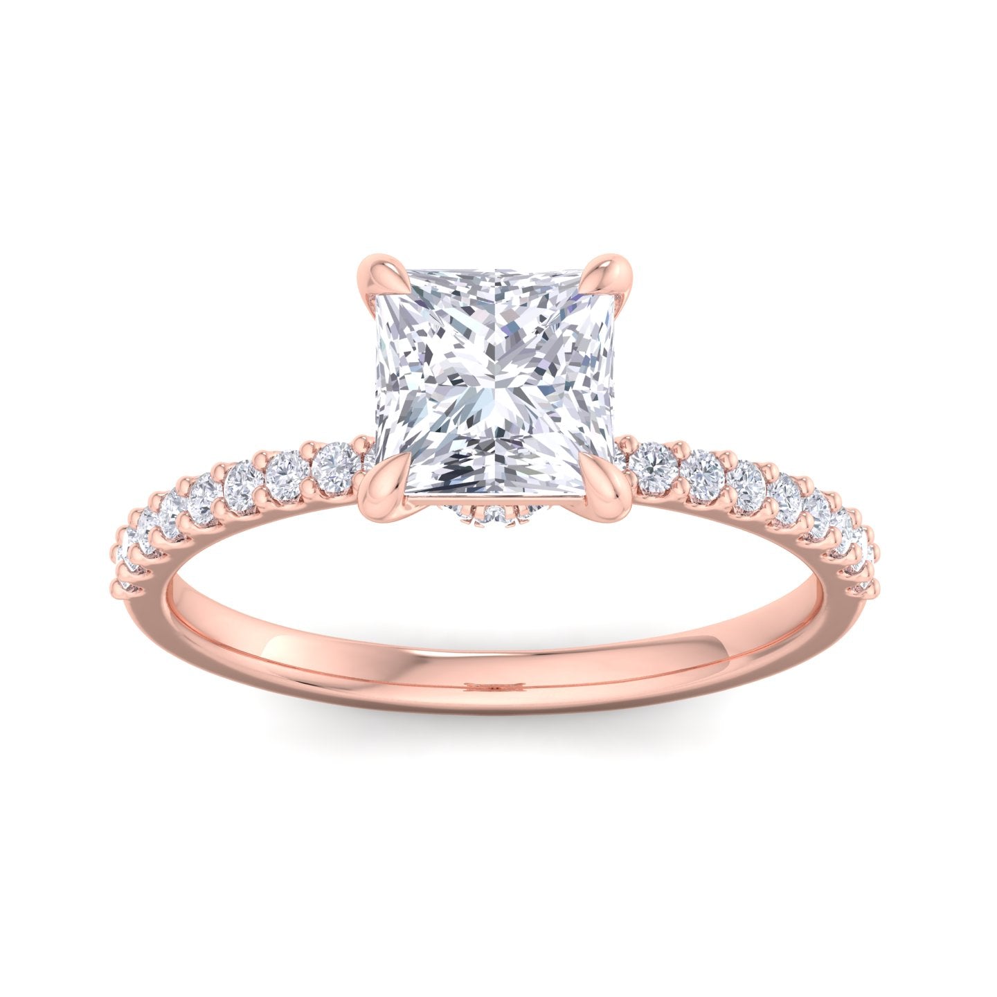paradise princess diamond ring