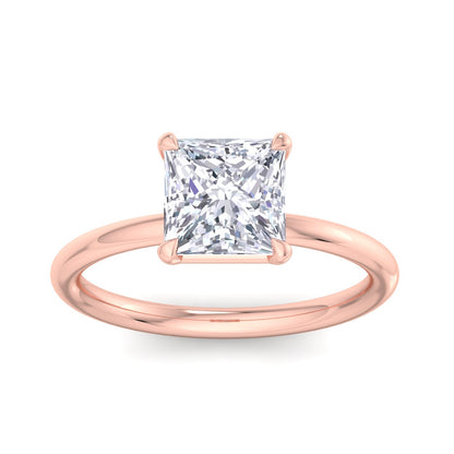 Bague Liberty Princesse Diamant 2 Carats