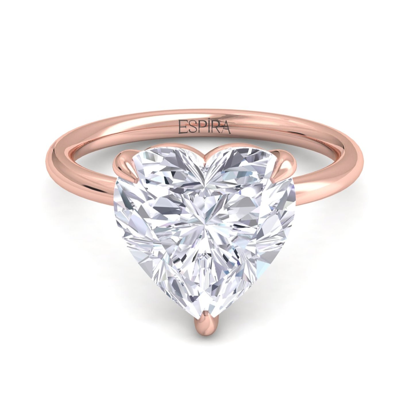 bague liberty en diamant cœur 4 carats
