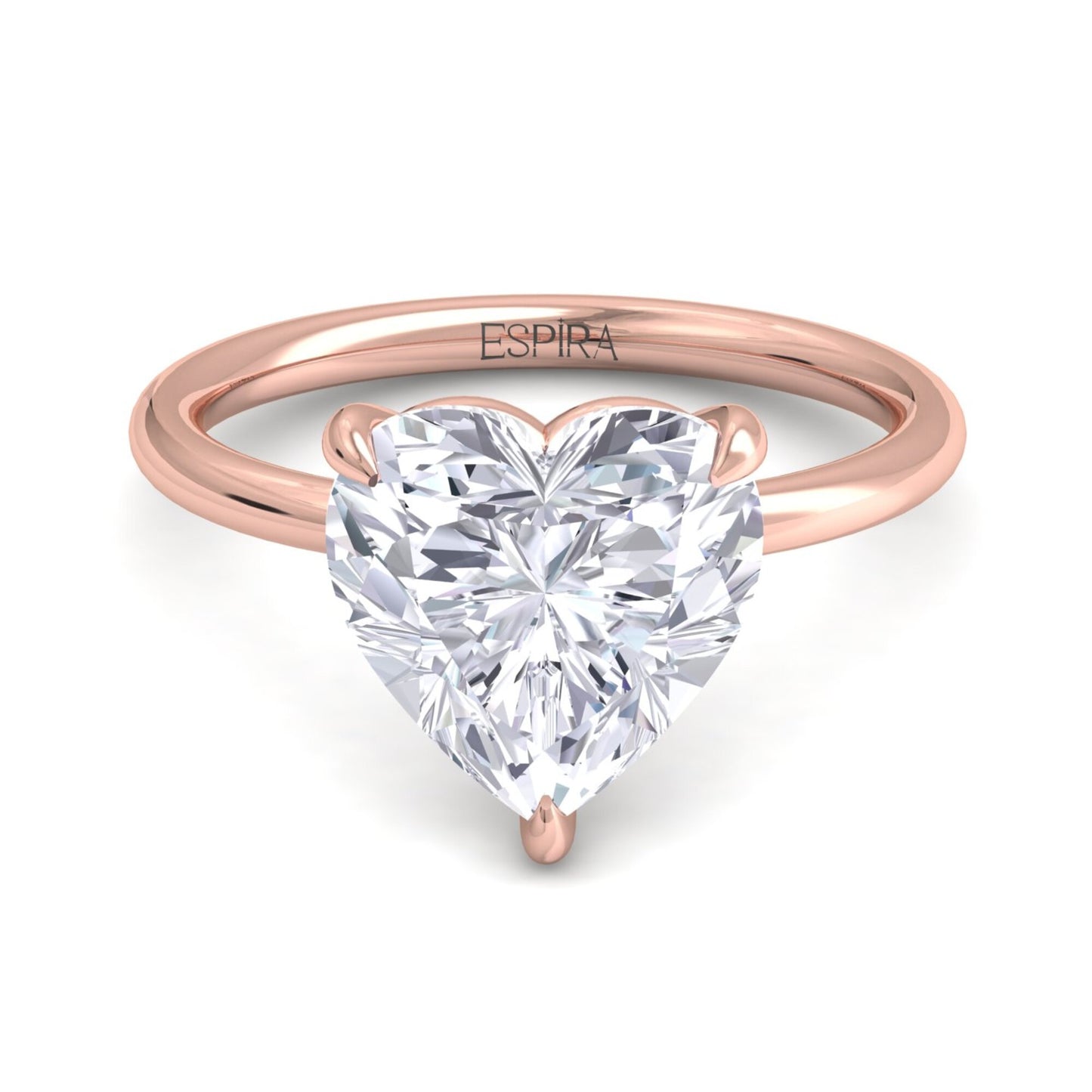 liberty 4 carat heart diamond ring