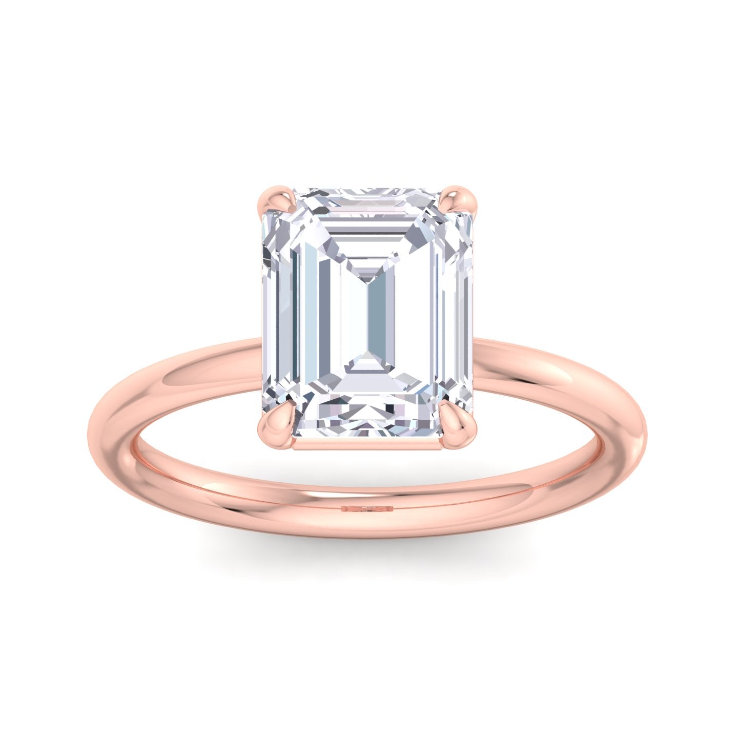 bague liberty avec diamant émeraude 3 carats