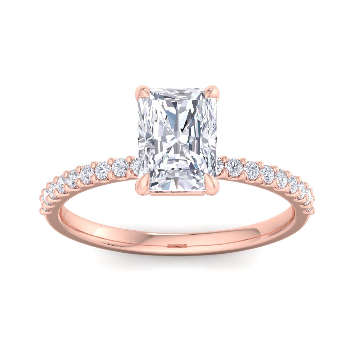 paradise radiant diamond ring