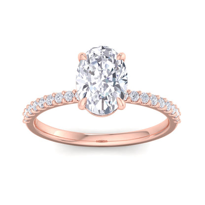 Paradise Oval Diamond Ring