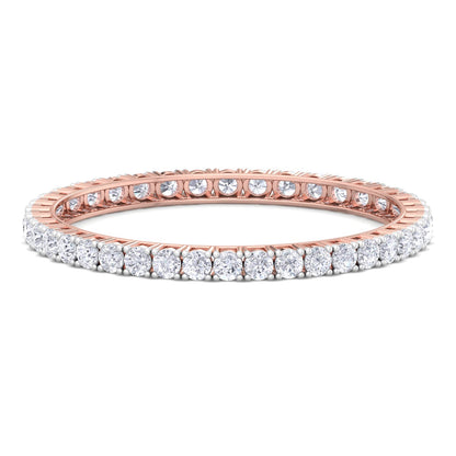 50 Pointer Round Cut Lab Grown Diamond Bangle