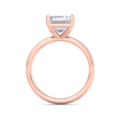 Bague Liberty avec diamant Asscher 3 carats