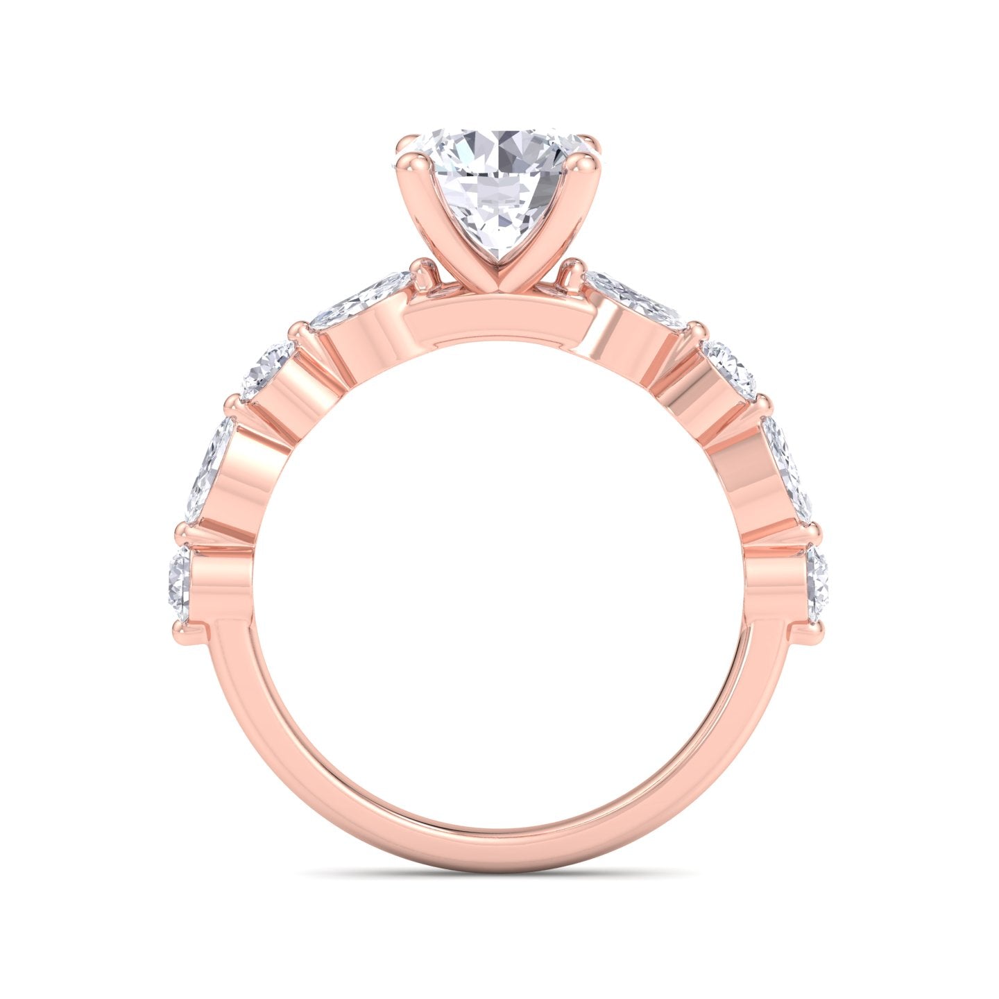 florence round diamond ring