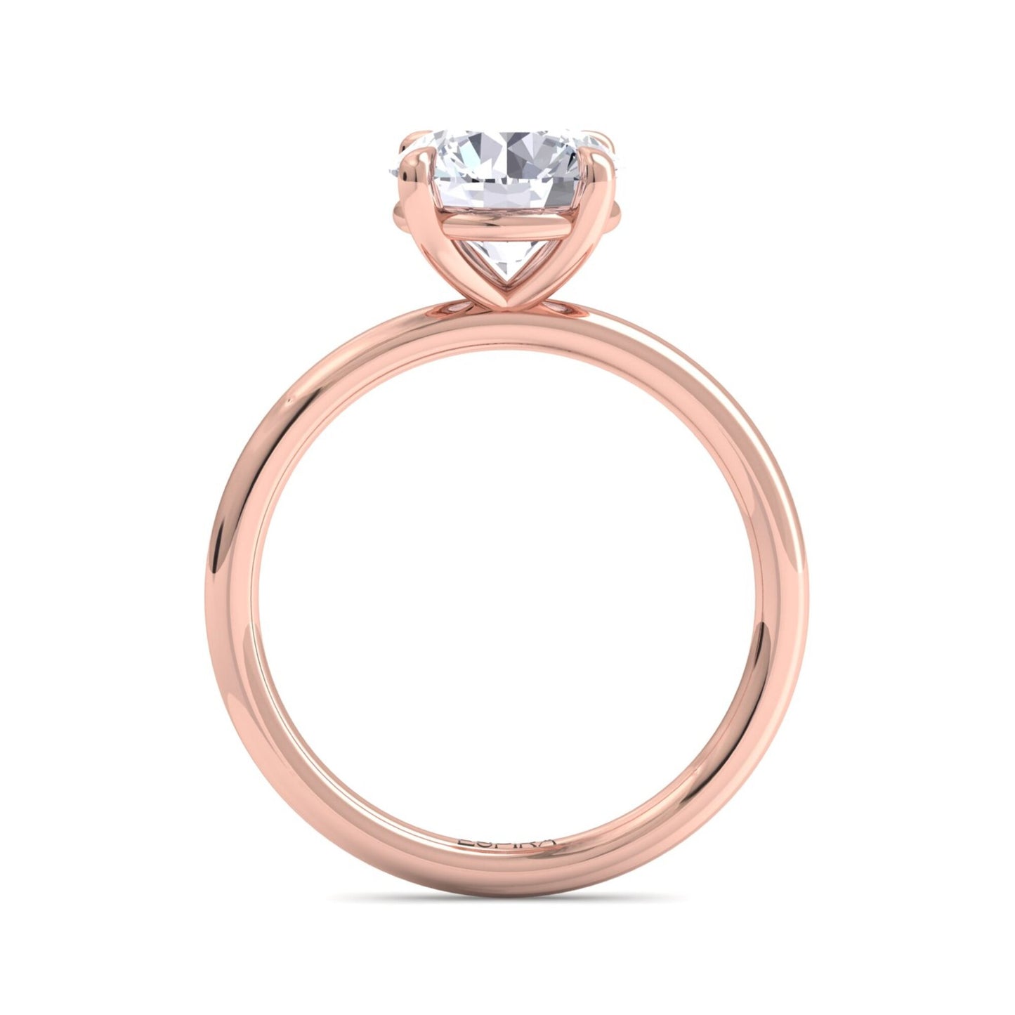 liberty 2 carat round diamond ring