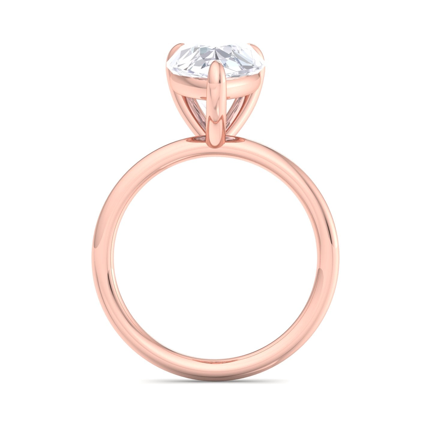 bague liberty en diamant poire 4 carats