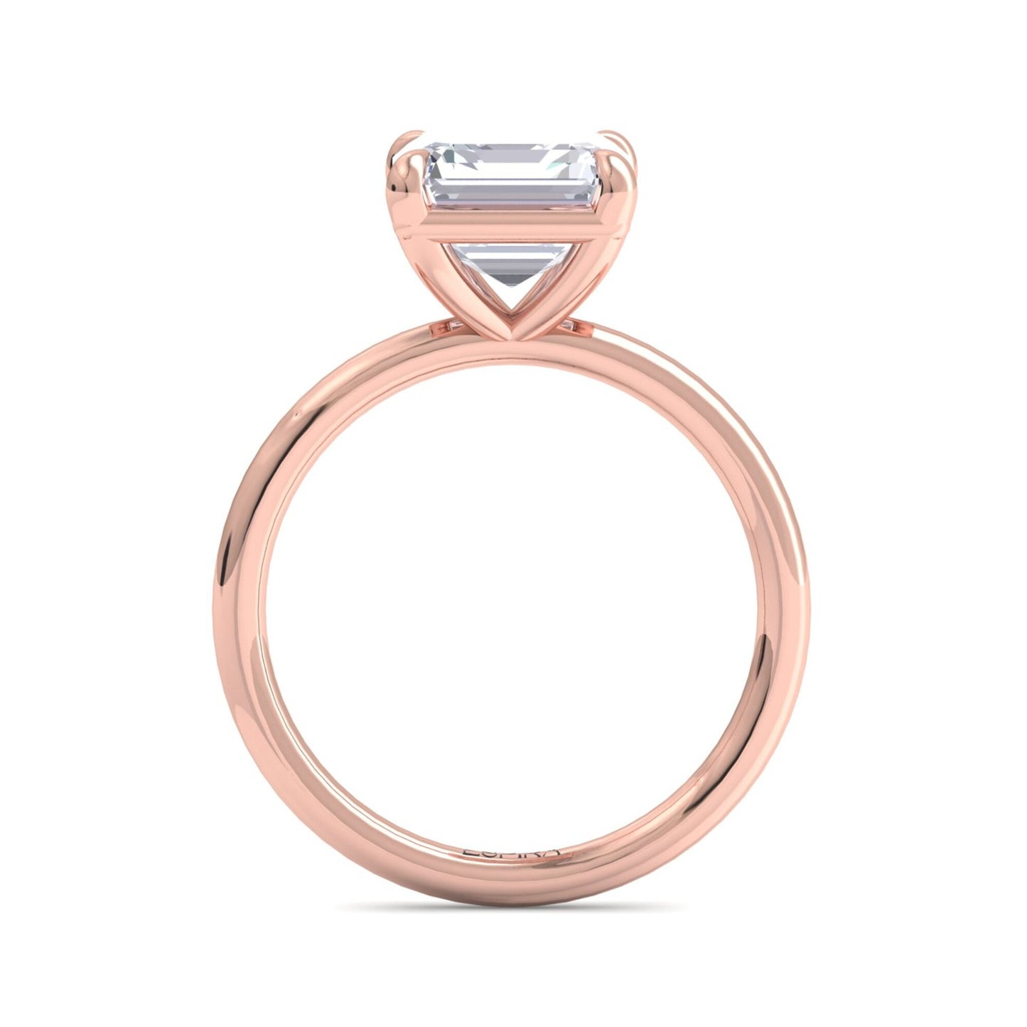 bague liberty avec diamant asscher 3 carats