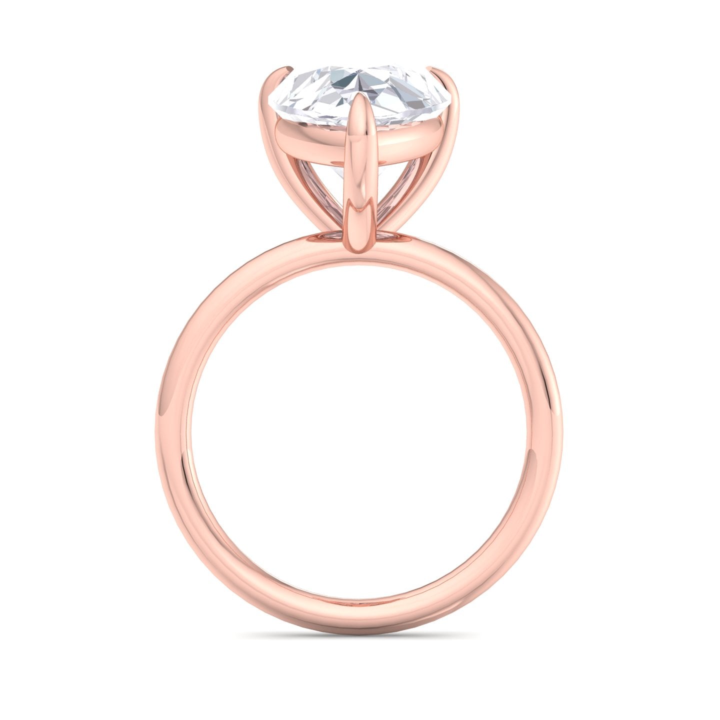 bague liberty en diamant poire 4 carats