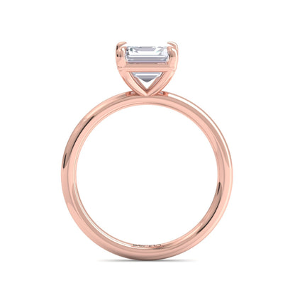 Bague Liberty avec diamant Asscher de 2 carats