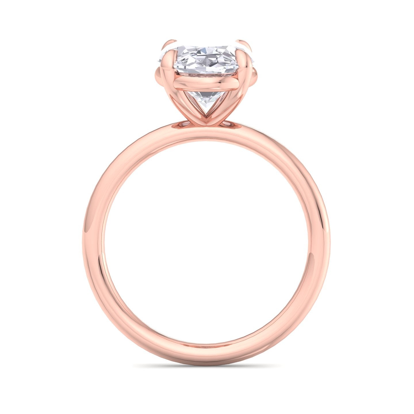 bague liberty avec diamant ovale de 4 carats