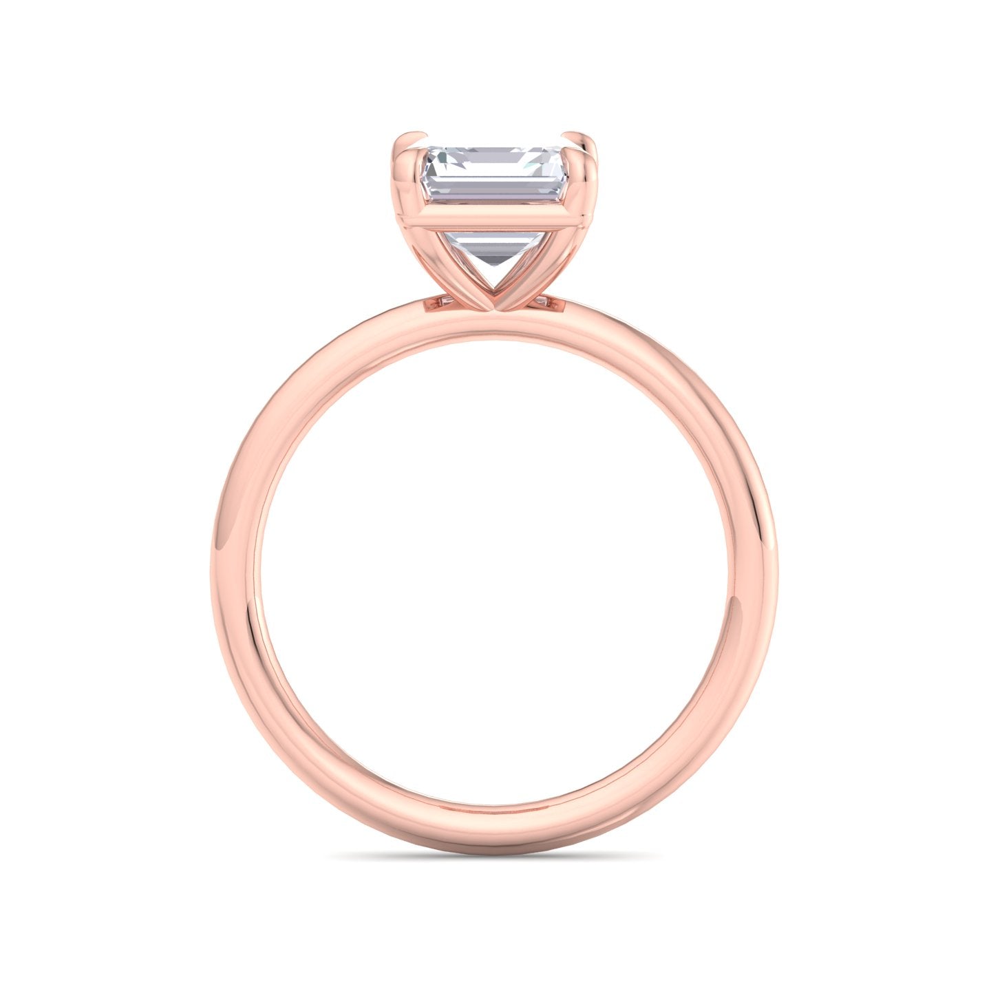 bague liberty avec diamant asscher de 2 carats