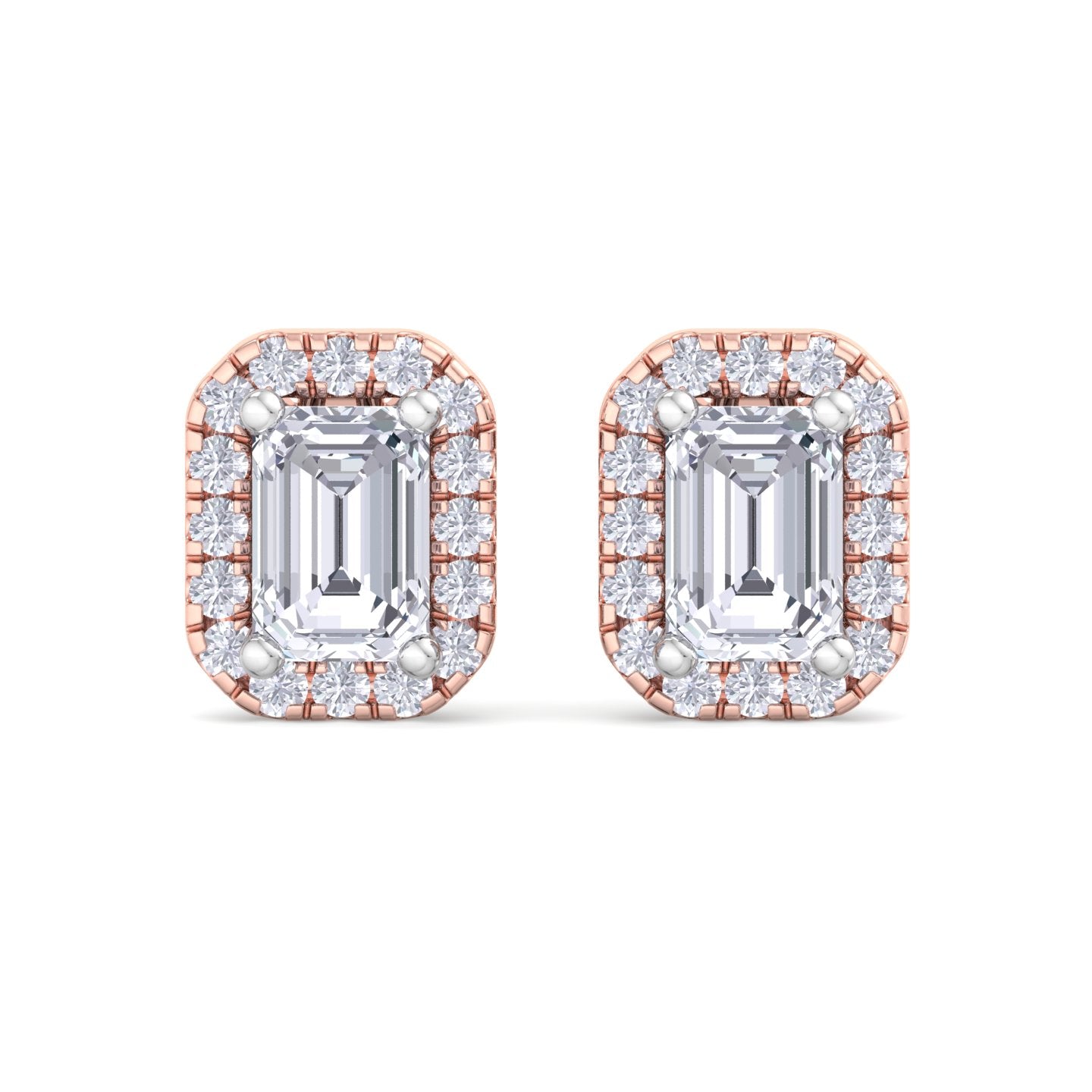 detachable emerald solitaire earrings