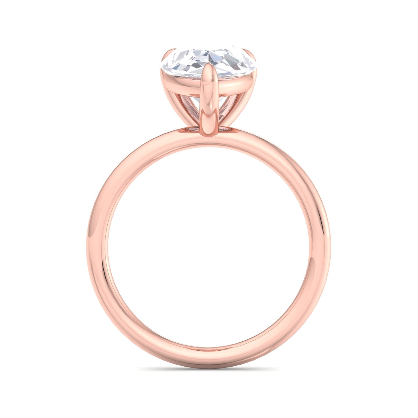 bague liberty en diamant poire de 3 carats