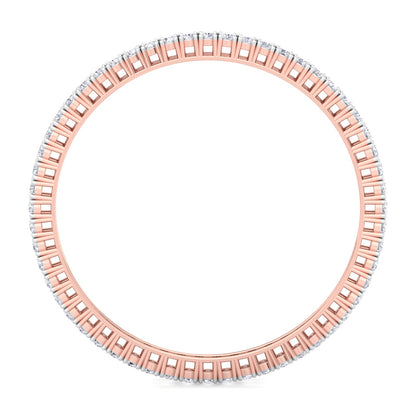 15 Pointer Round Cut Lab Grown Diamond Bangle