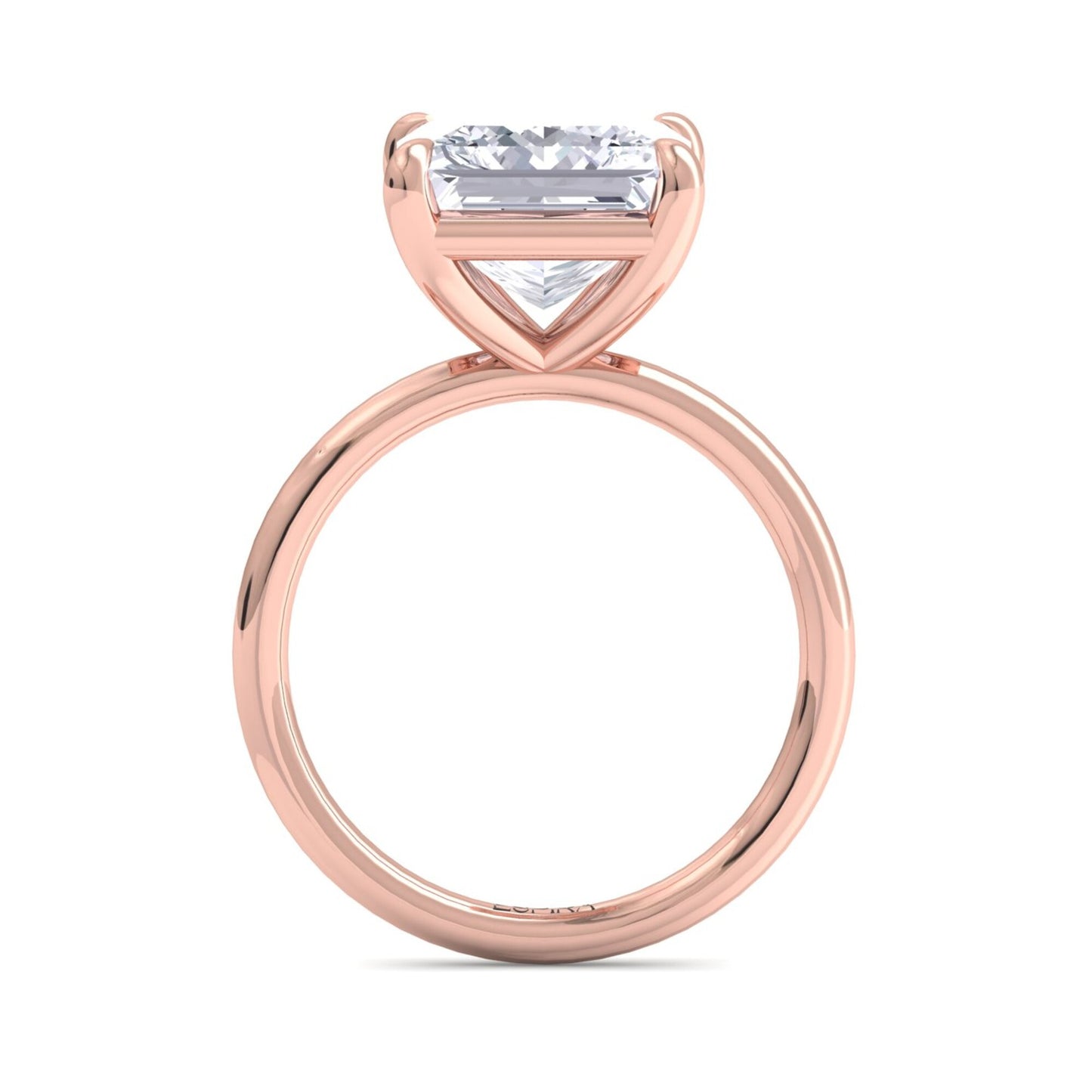 bague liberty en diamant princesse 4 carats