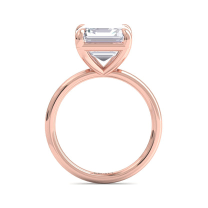 Liberty 5 Carat Asscher Diamond Ring