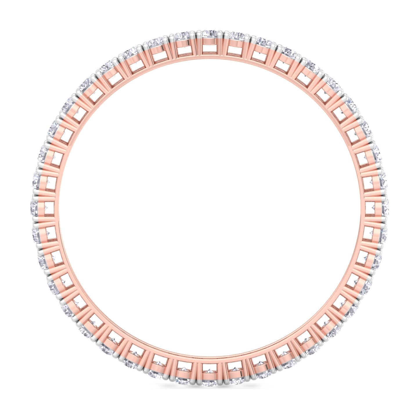 50 pointer round cut lab grown diamond bangle