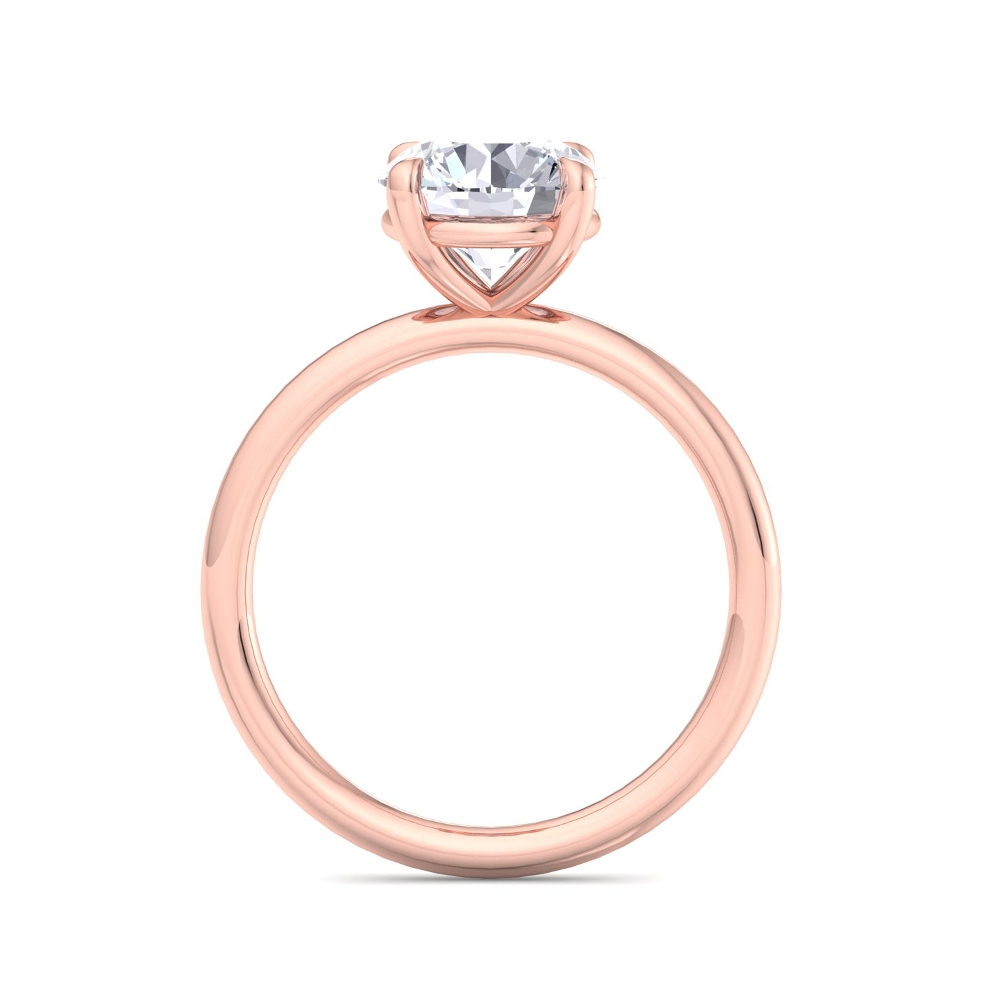 bague liberty avec diamant rond de 2 carats