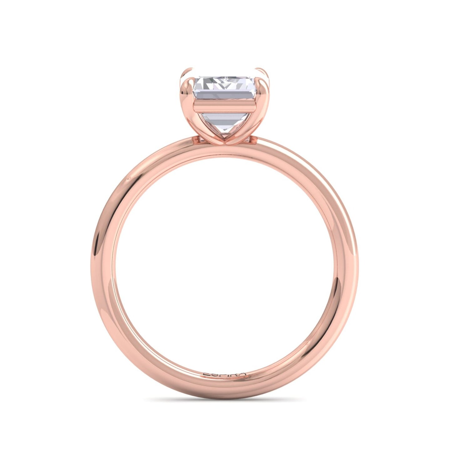 liberty 2 carat emerald diamond ring