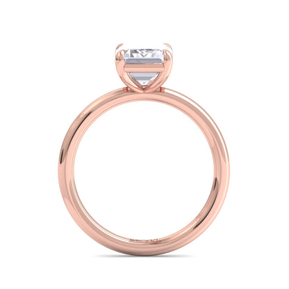 Liberty 2 Carat Emerald Diamond Ring