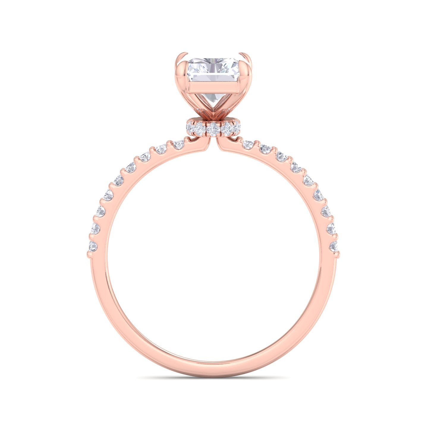 paradise radiant diamond ring