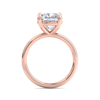 Bague Liberty en diamant coussin 4 carats