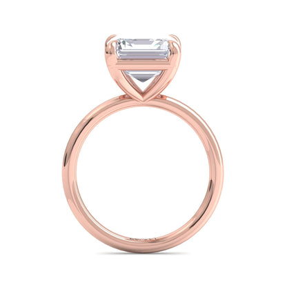 Bague Liberty avec diamant Asscher 4 carats