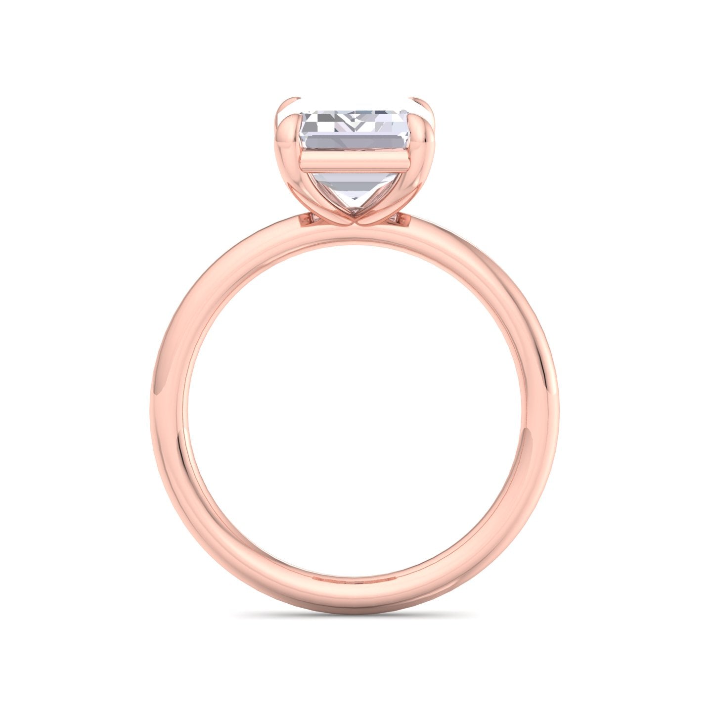 bague liberty avec diamant émeraude 3 carats