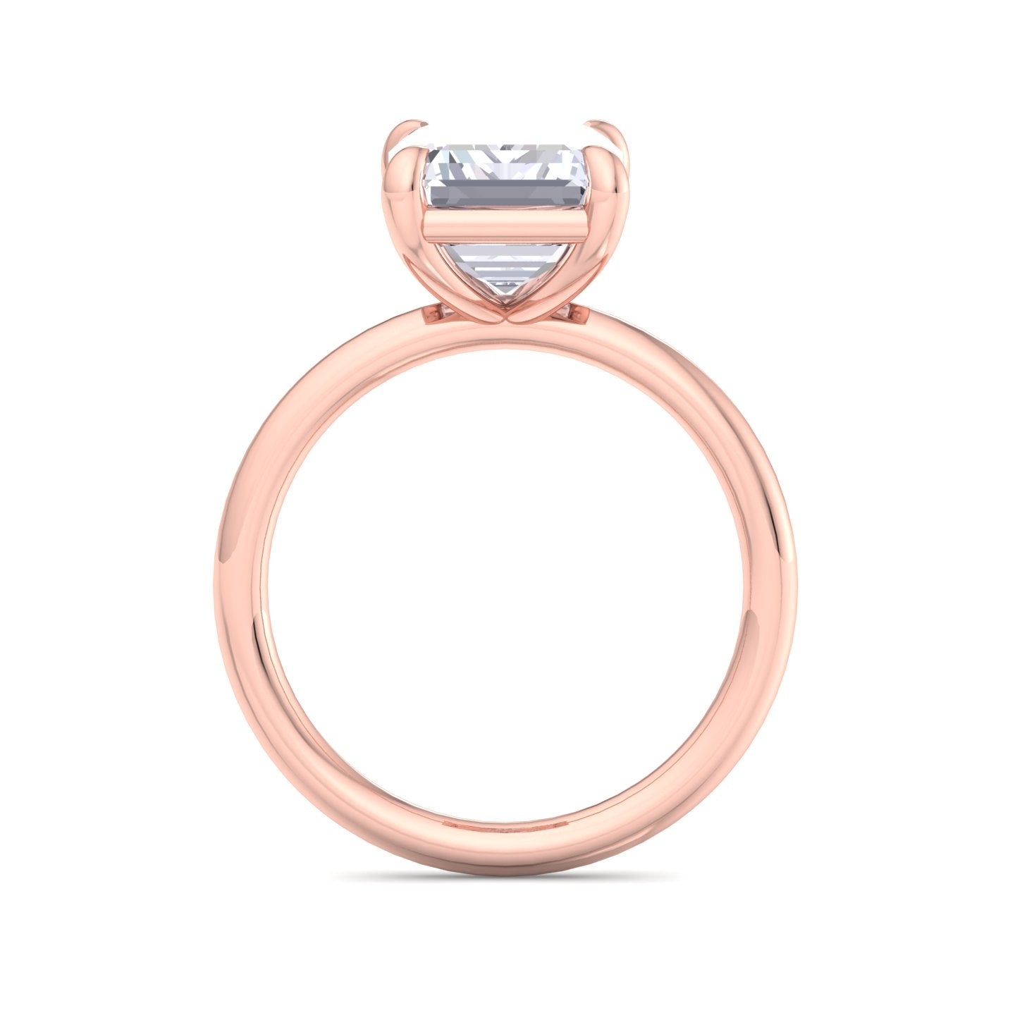 bague liberty avec diamant émeraude 4 carats