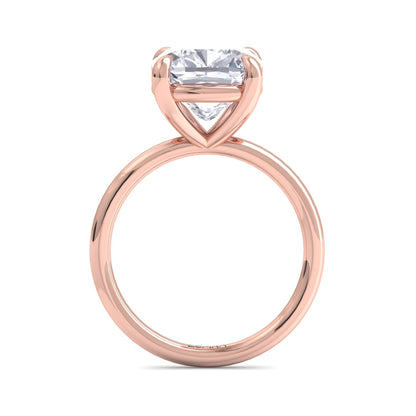 Bague Liberty en diamant coussin 4 carats