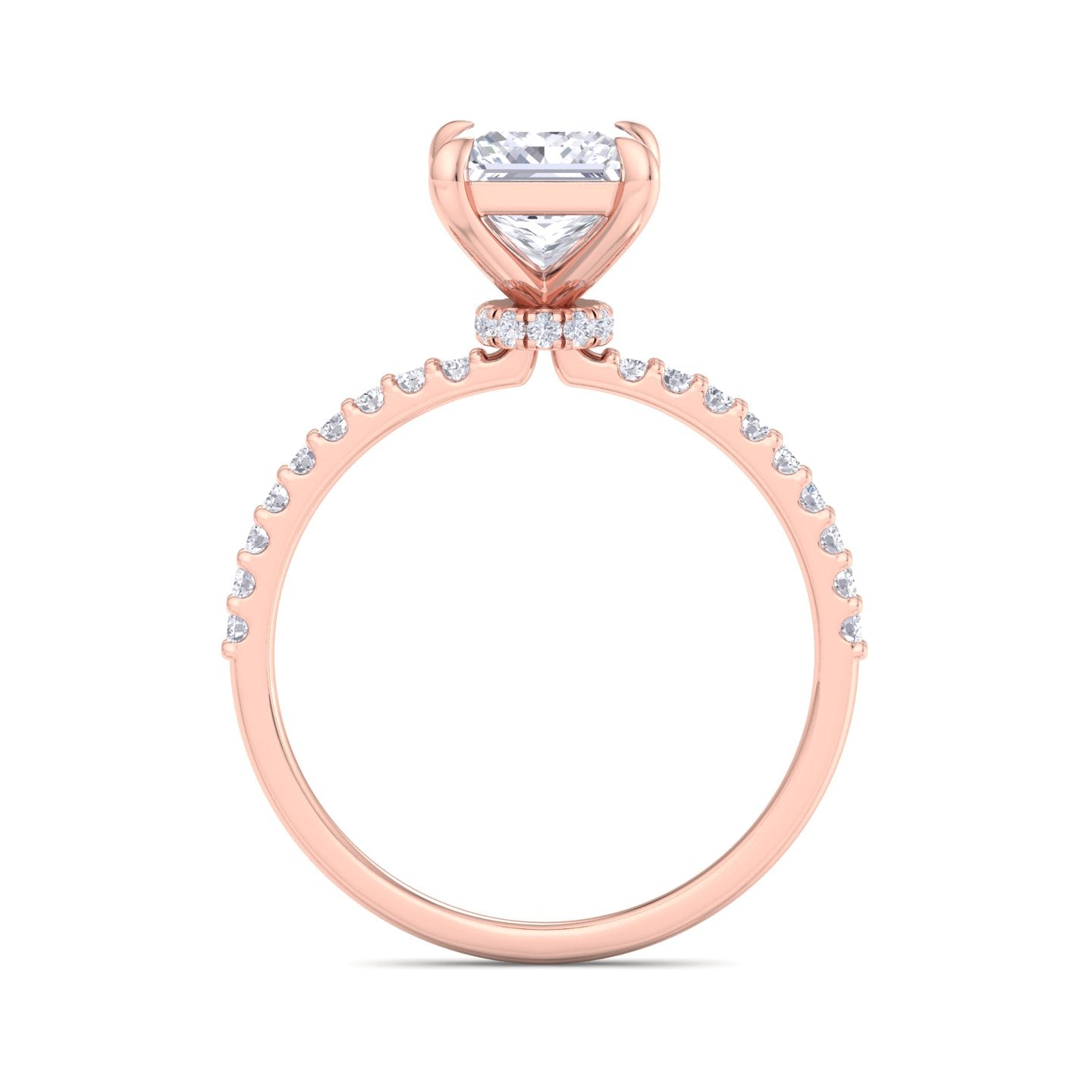 paradise princess diamond ring