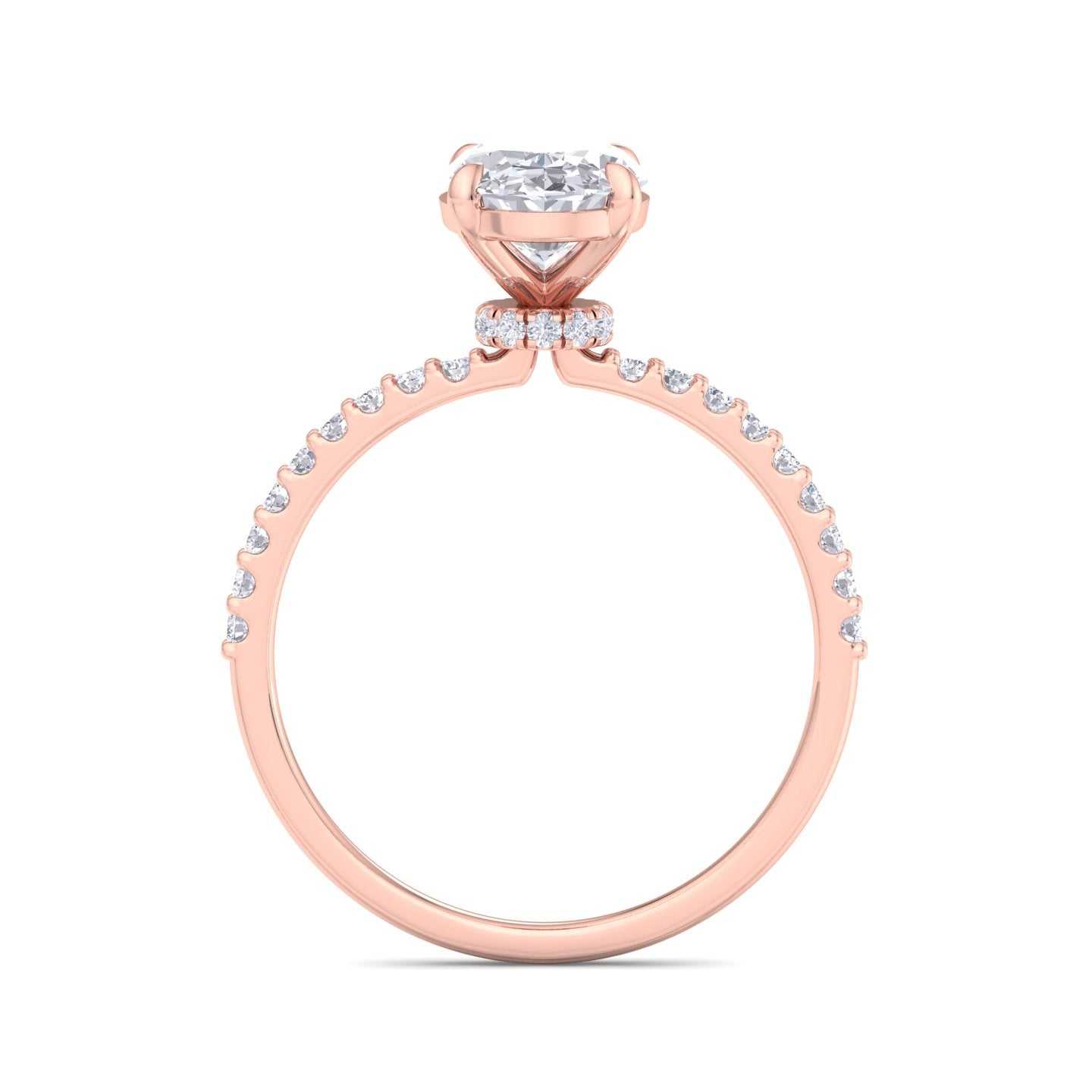 paradise oval diamond ring