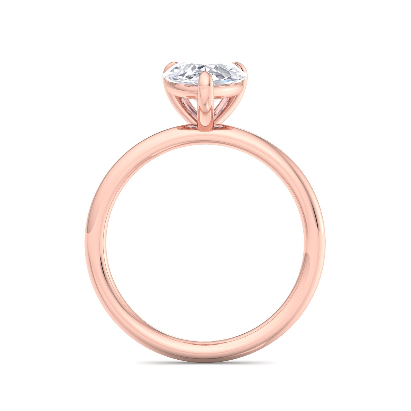 bague liberty en diamant poire de 2 carats