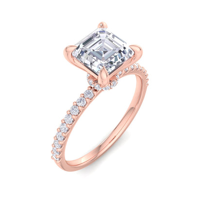 Paradise Asscher Diamond Ring