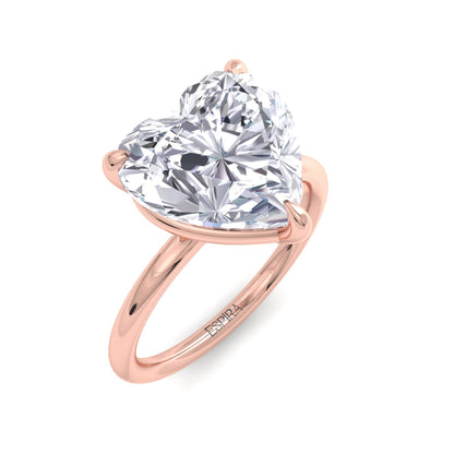 Liberty 4 Carat Heart Diamond Ring