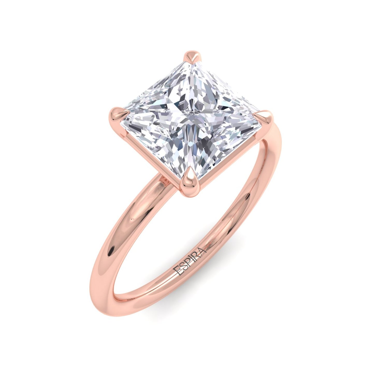 liberty 2 carat princess diamond ring