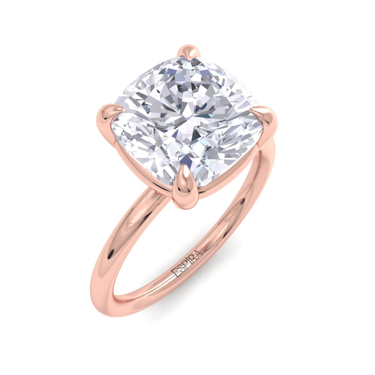 bague liberty en diamant coussin 4 carats