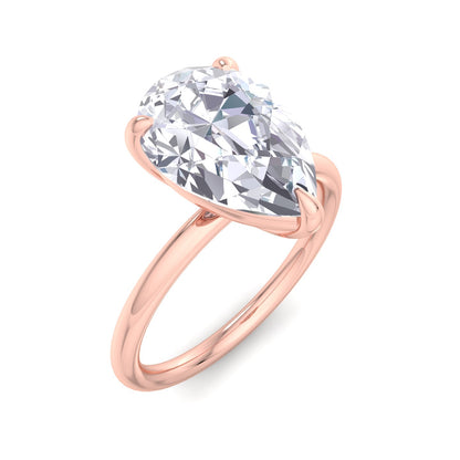 Bague Liberty en diamant poire de 3 carats