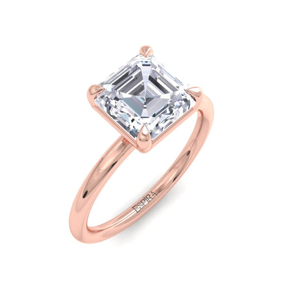 Bague Liberty avec diamant Asscher de 2 carats