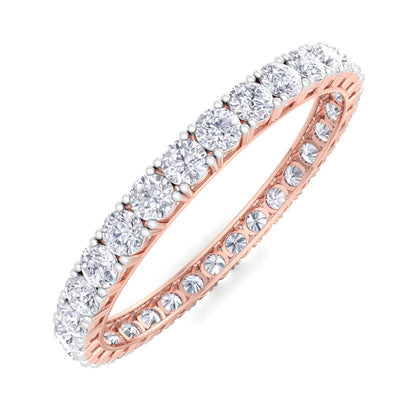 1 Carat Round Cut Lab Grown Diamond Bangle